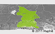 Physical Panoramic Map of Minatitlan, desaturated
