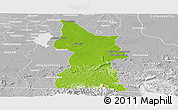 Physical Panoramic Map of Minatitlan, lighten, desaturated