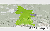 Physical Panoramic Map of Minatitlan, lighten, semi-desaturated