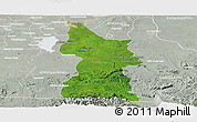 Satellite Panoramic Map of Minatitlan, lighten, semi-desaturated
