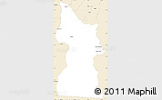 Classic Style Simple Map of Minatitlan