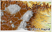 Physical 3D Map of Perote