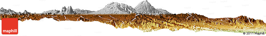 Physical Horizon Map of Perote
