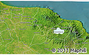 Satellite 3D Map of San Andres Tuxtla