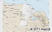 Classic Style Map of San Andres Tuxtla