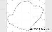 Blank Simple Map of Soledad Atzompa, cropped outside