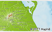 Physical 3D Map of Tamiahua