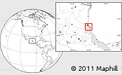 Blank Location Map of Tampico Alto, highlighted parent region