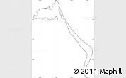 Blank Simple Map of Tampico Alto, cropped outside, no labels