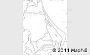 Blank Simple Map of Tampico Alto, no labels