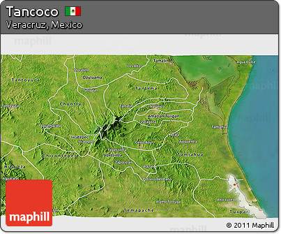 Satellite 3D Map of Tancoco