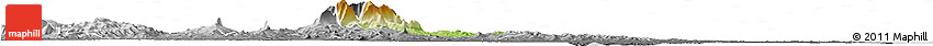 Physical Horizon Map of Tancoco, desaturated