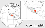Blank Location Map of Tancoco, highlighted country, highlighted parent region, within the entire country