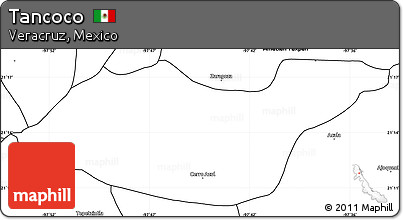 Blank Simple Map of Tancoco