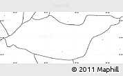Blank Simple Map of Tancoco, no labels