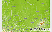 Physical Map of Tantoyuca