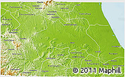 Physical 3D Map of Temapache