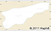 Classic Style Simple Map of Tenochtitlan, single color outside