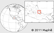 Blank Location Map of Teocelo