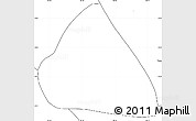 Blank Simple Map of Teocelo