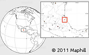 Blank Location Map of Tepetzintla