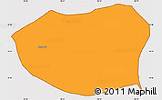 Political Simple Map of Ursulo Galvan, cropped outside