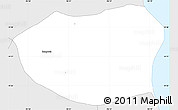 Silver Style Simple Map of Ursulo Galvan