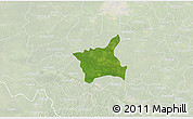 Satellite 3D Map of Abala, lighten