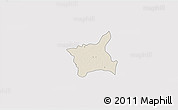 Shaded Relief 3D Map of Abala, cropped outside