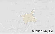 Shaded Relief 3D Map of Abala, lighten, desaturated