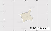 Shaded Relief Map of Abala, cropped outside