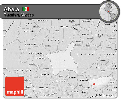 Silver Style Map of Abala