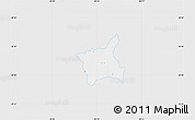 Silver Style Map of Abala, single color outside