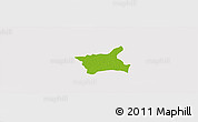 Physical Panoramic Map of Abala, cropped outside