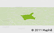 Physical Panoramic Map of Abala, lighten