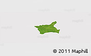 Satellite Panoramic Map of Abala, cropped outside