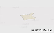 Shaded Relief Panoramic Map of Abala, cropped outside