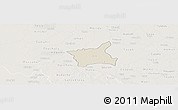 Shaded Relief Panoramic Map of Abala, lighten