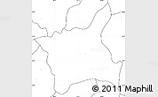 Blank Simple Map of Abala, no labels