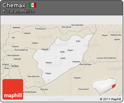 Classic Style 3D Map of Chemax
