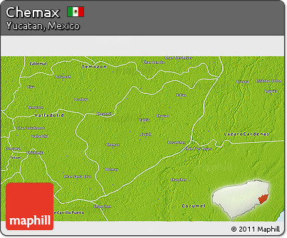 Physical 3D Map of Chemax