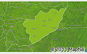Physical 3D Map of Chemax, satellite outside