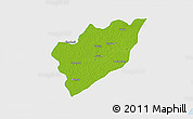 Physical 3D Map of Chemax, single color outside