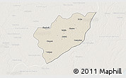 Shaded Relief 3D Map of Chemax, lighten