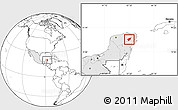Blank Location Map of Chemax, highlighted country