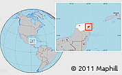 Gray Location Map of Chemax, highlighted parent region