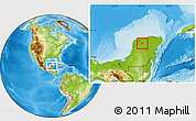 Physical Location Map of Homun