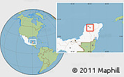 Savanna Style Location Map of Homun, highlighted country