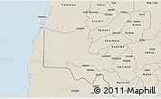 Shaded Relief 3D Map of Maxcanu