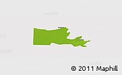 Physical Panoramic Map of Maxcanu, cropped outside